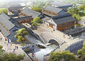 某楼阁古建筑施工图纸免费下载 园林古建