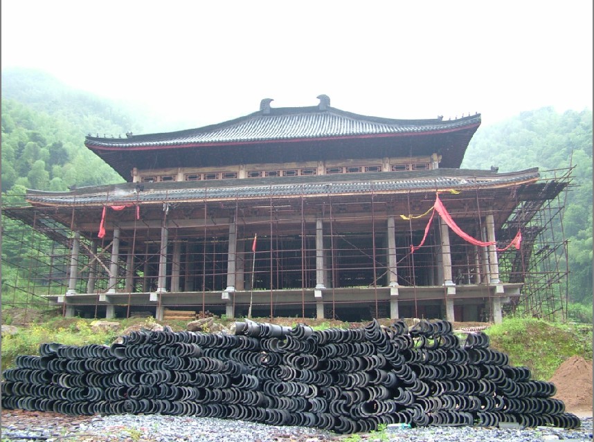 广东会馆维修工程一角_江西九丰园林古建筑工程_国.