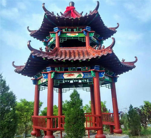 寺庙游廊 扬州游廊 艺隆古建工程公司