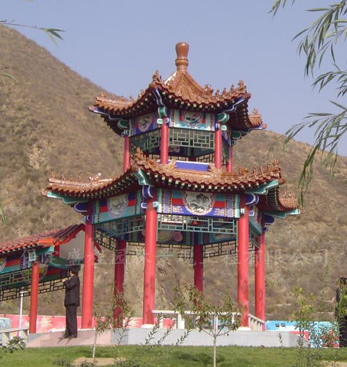 盛程水泥凉亭 传统与现代融合的园林古建艺术