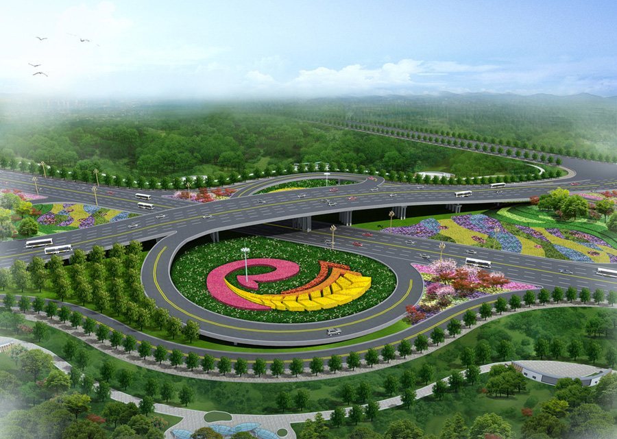 精品园林奖大奖 天津市武清区森林公园绿化工程